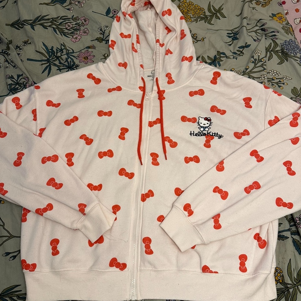 Hello Kitty White and Red Kids Jacket